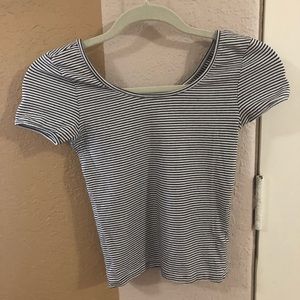 Striped Crop Top